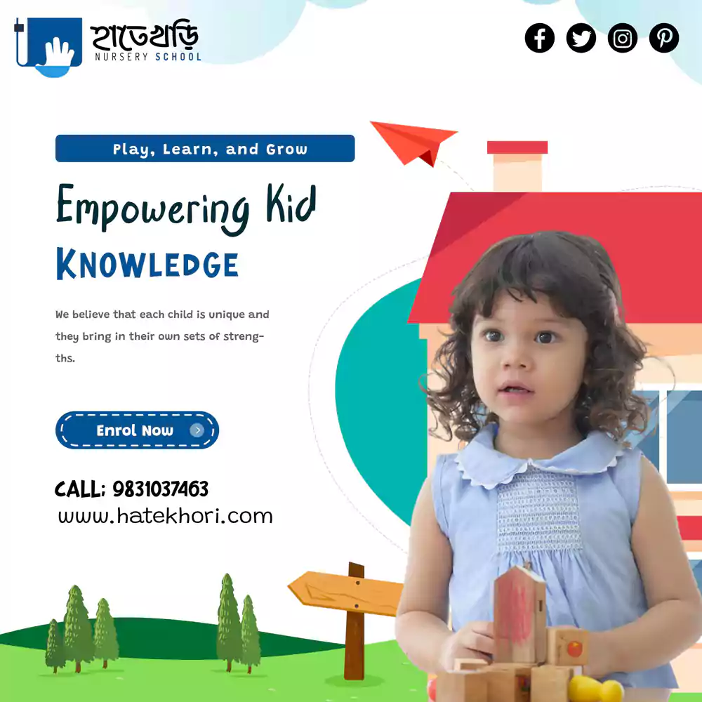 Bengali Banner Design Services for Nursery School